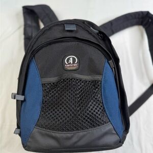 Tamrac Travel Back Pack DSLR Camera Backpack Black Blue